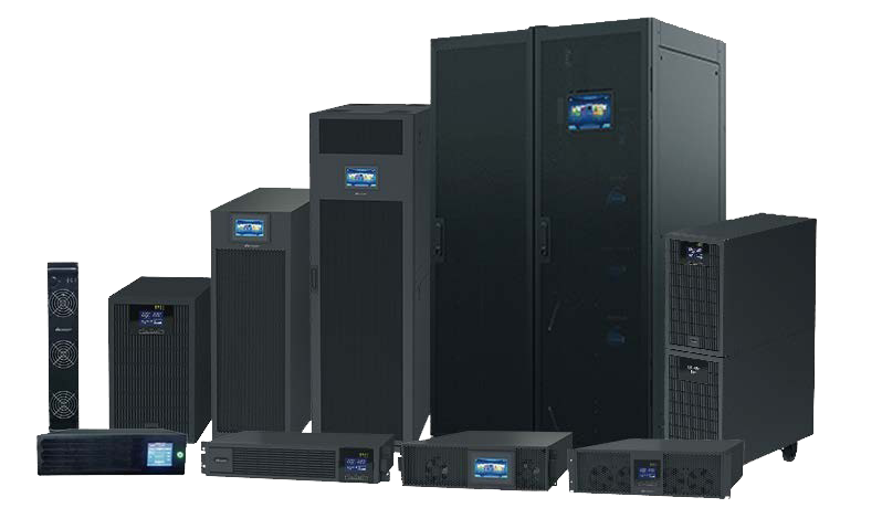 Các dòng bộ lưu điện RhimoPower dạng đứng, mô-đun và lắp tủ rack
